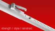 Universal 8500 & Sunchaser Awning Hardware White Tall S/D